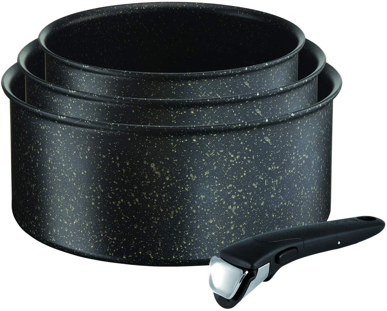Tefal Ingenio Authentic Non-Stick Frying Pans with Stone Effect