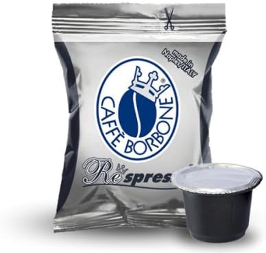 Caffé Borbone 600 Capsules Borbone Respresso Black Blend Compatible with Nespresso