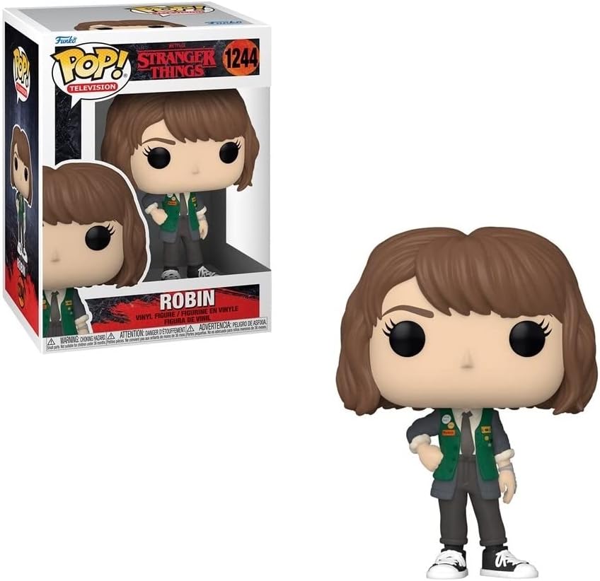 Funko Pop! TV: Stranger Things - Robin - Vinyl Collectible Figure - Gift Idea - Official Merchandise - Toys For Children and Adults - TV Fans - Model Figure For Collectors and Display
