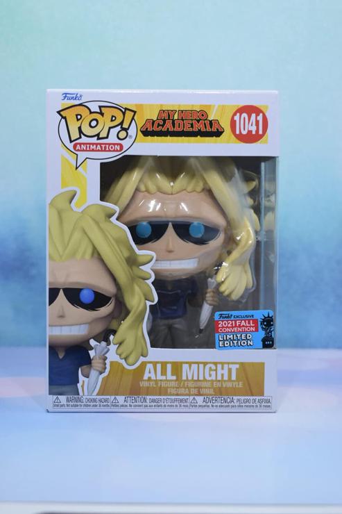 Funko POP! Animation: My Hero Academia (MHA) - All Might with Bag & Umbrella - My Hero Academia and 2 - Vinyl Collectible Figure - Gift Idea - Official Merchandise - Toys For Children and Adults