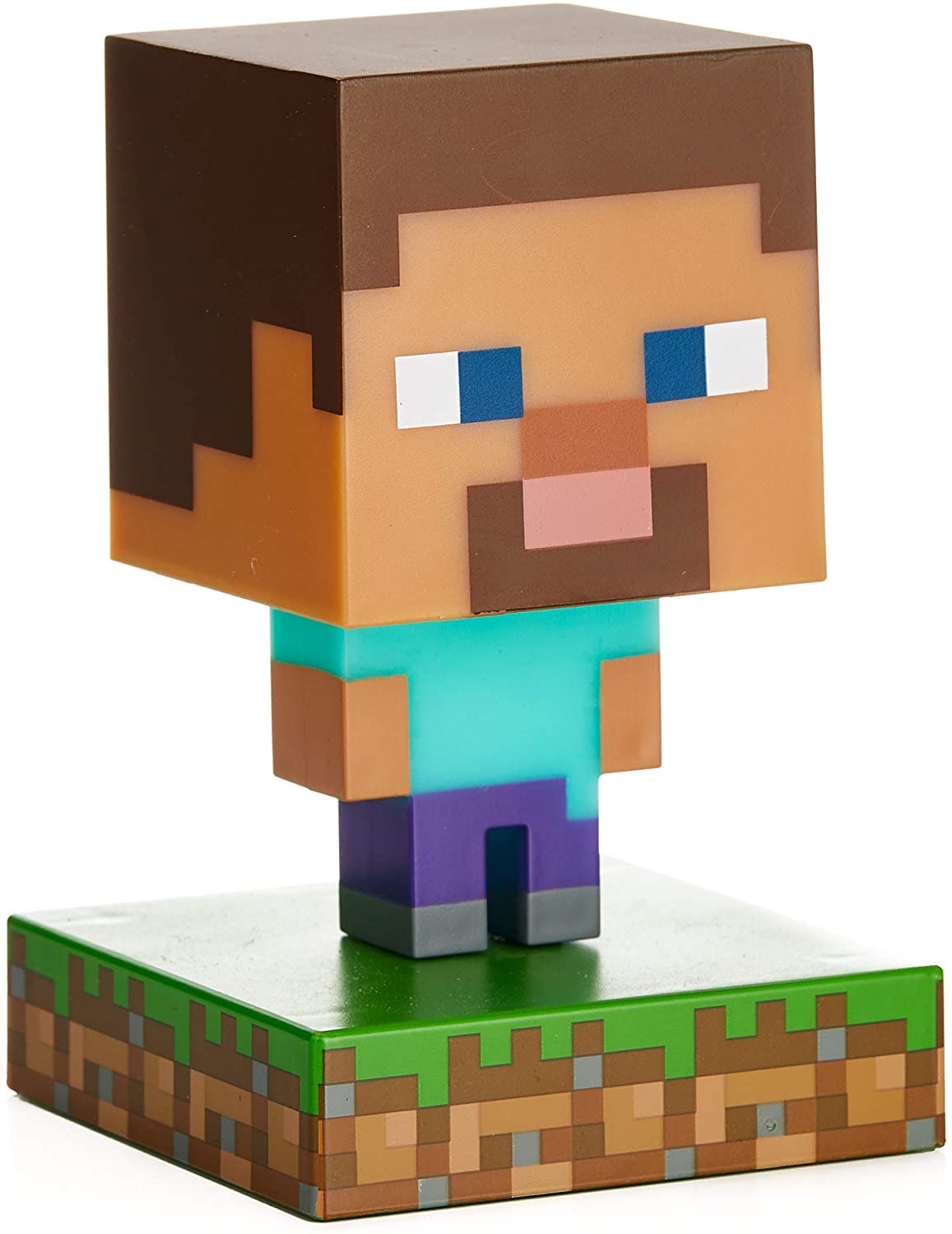 Paladone Products Minecraft 3D Icon Light Steve Lamps Lights