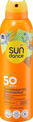 SUNDANCE Sport sun spray transparent, SPF 50, 200 ml