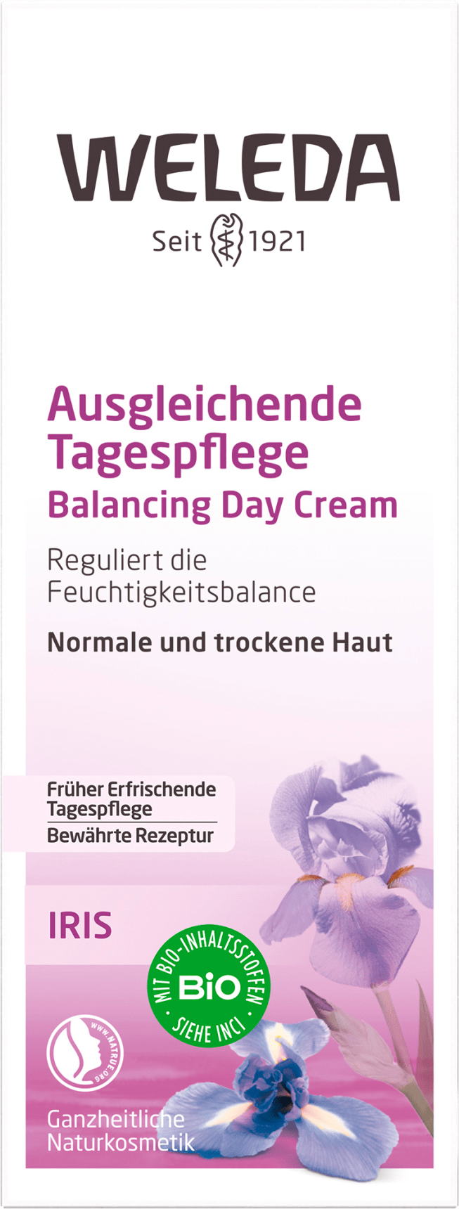 WELEDA Day Cream Iris Balancing Day Care, 30 Ml