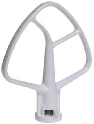 4.5QT Flat Beater K45B (15.5cm) Compatible with Kitchenaid Tilt-Head Stand Mixer WPW10672617