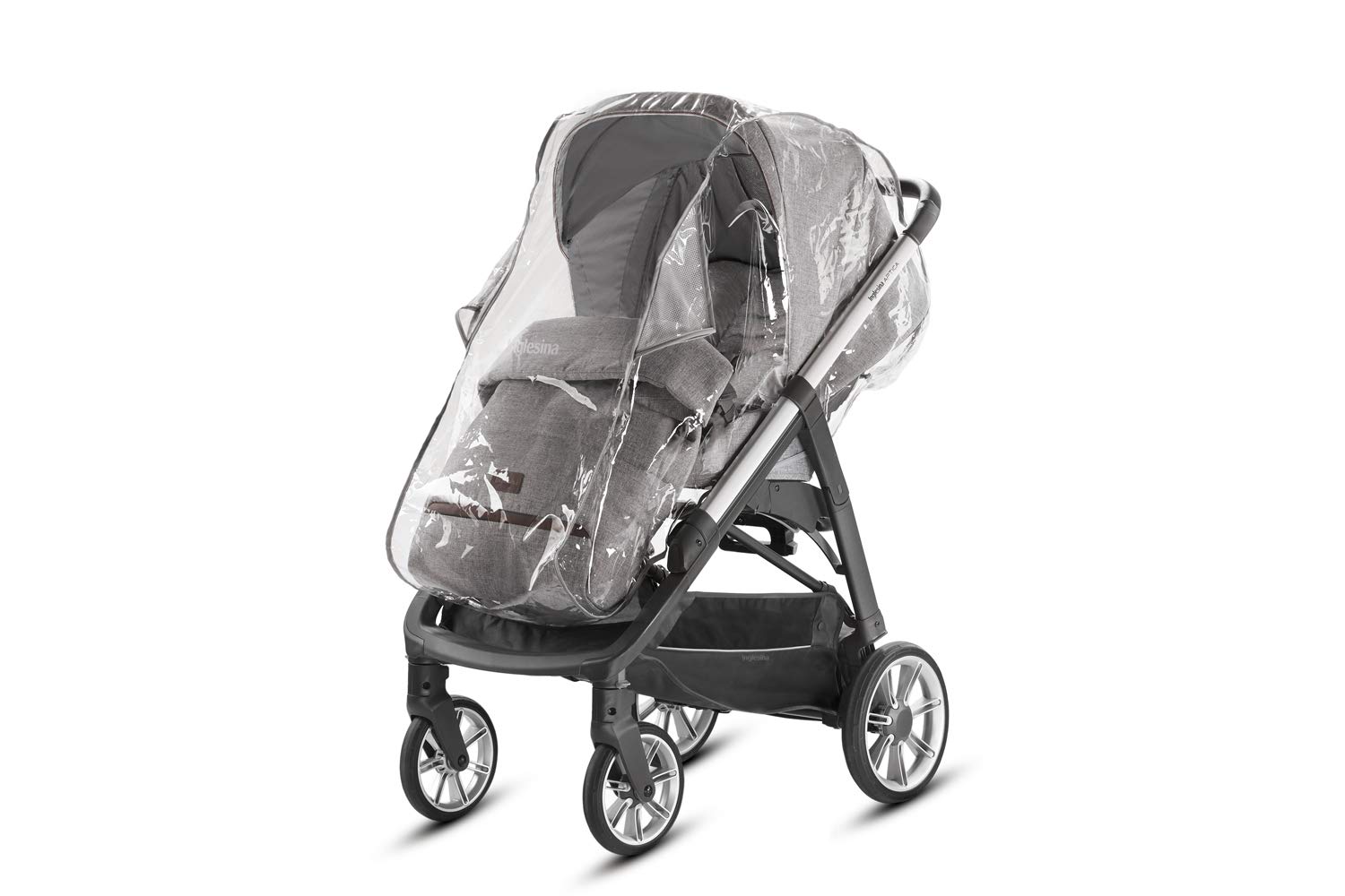 Unbekannt Inglesina A096KG000 Rain Cover for Pushchairs Compatible with Optica/Trilogy/Quad