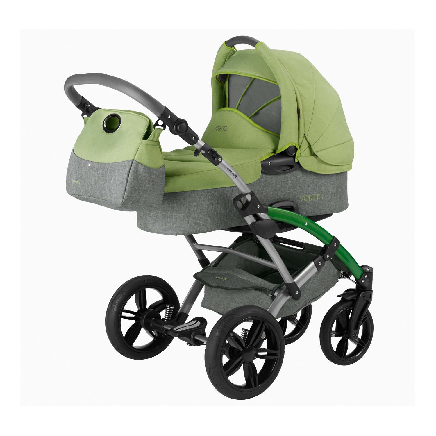 knorr-Baby Voletto Happy Colour Combination Pram  Voletto Happy Colour