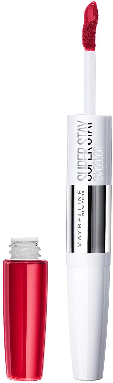 Maybelline New York Super Stay, 24 H Liquid Lipstick, Long Lasting, 553 ‎no. steady read-y