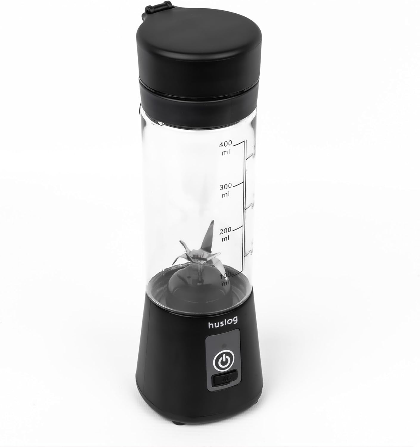 Huslog Stand Mixer Portable Wireless Mixer To Go 180 W, USB, Black