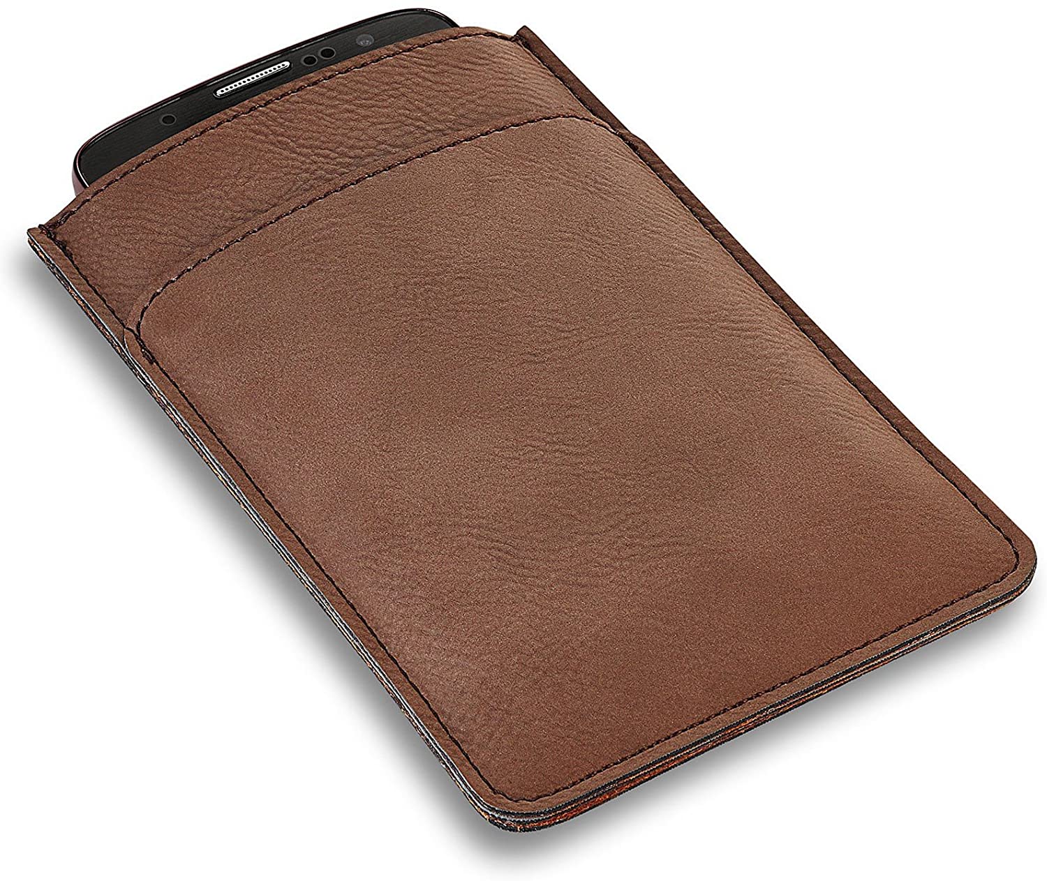 Philippi Doux Smartphone Cover Brown Velvet Pu 14.6 X 9.6 Cm [A]