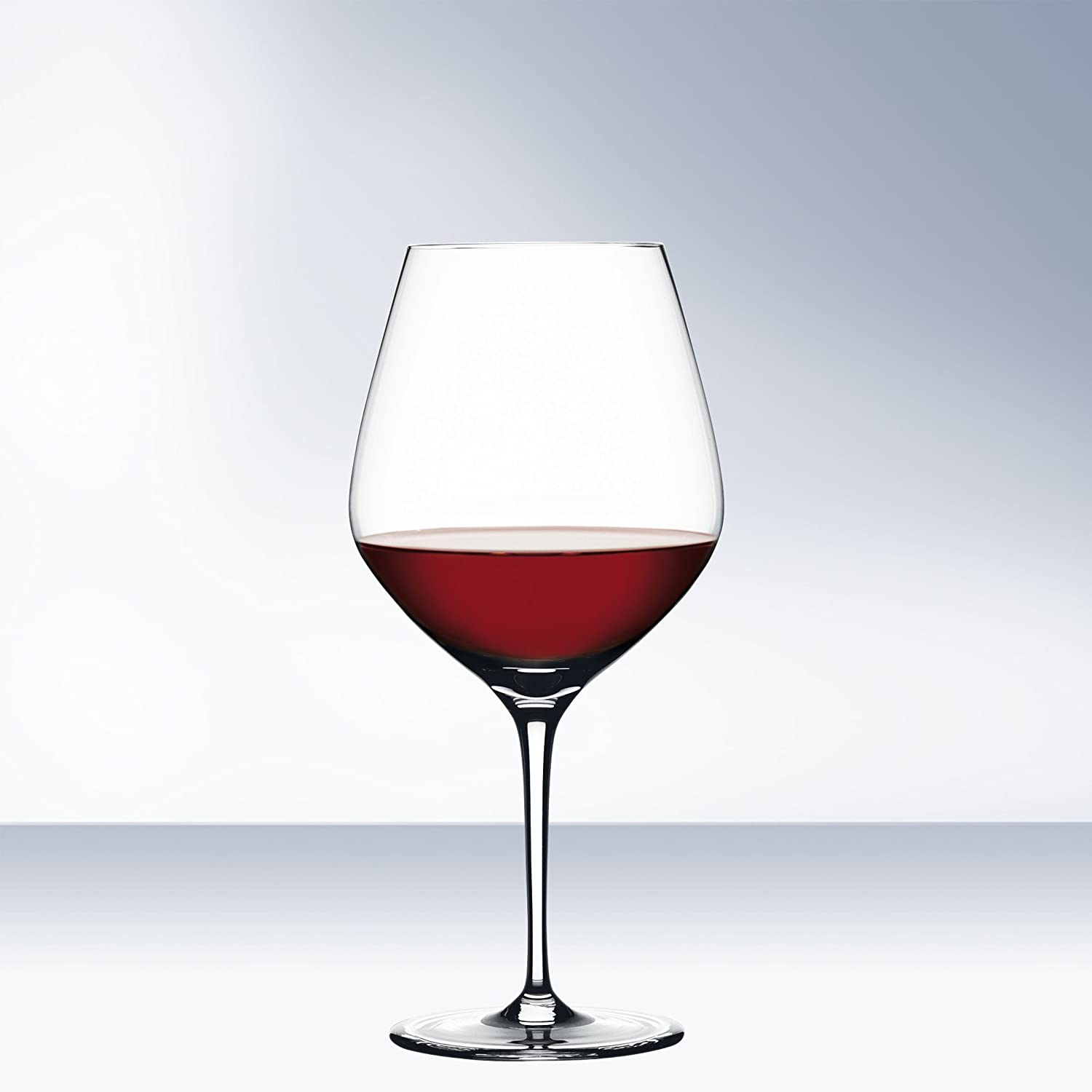 Rotho Spiegelau Authenticis 4400100 Red Wine Goblet Burgundy Set of 4