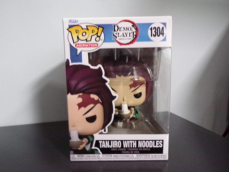 Funko Pop! Animation: Demon Slayer - Tanjiro with Noodles - Vinyl Collectible Figure - Gift Idea - Official Merchandise - Toys for Children and Adults - Anime Fans - Model Figure for Collectors