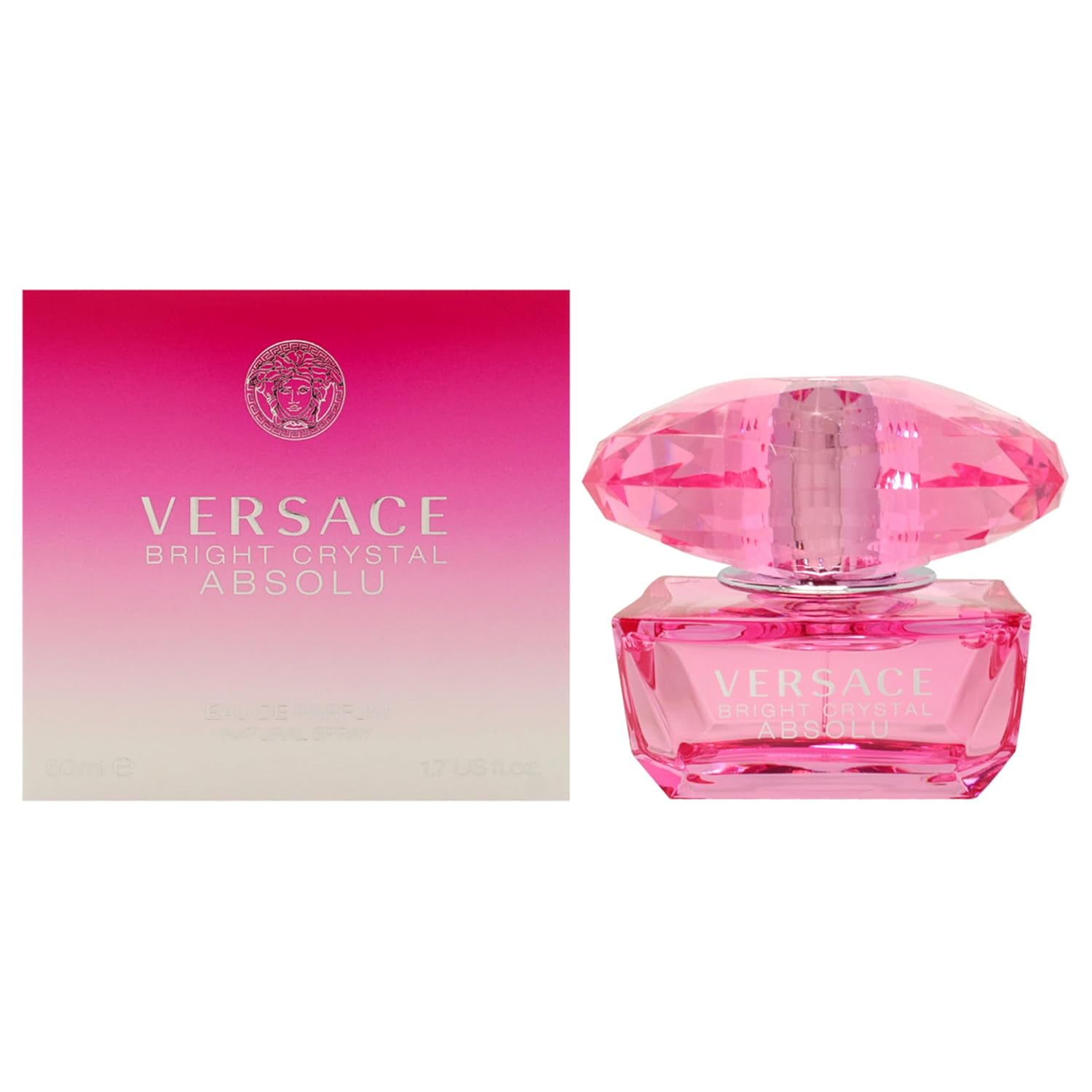 Versace Bright Crystal Absolu Eau de Parfum for Women, 50 ml