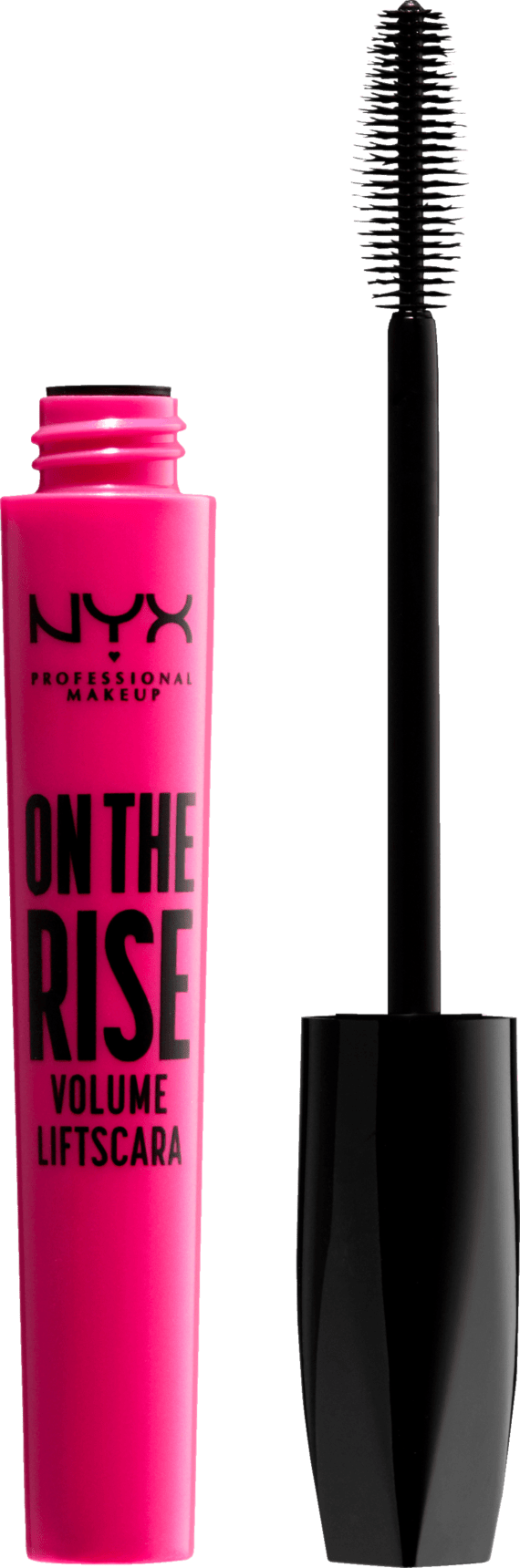 NYX PROFESSIONAL MAKEUP Wimperntusche On The Rise Liftscara Black, 10 Ml