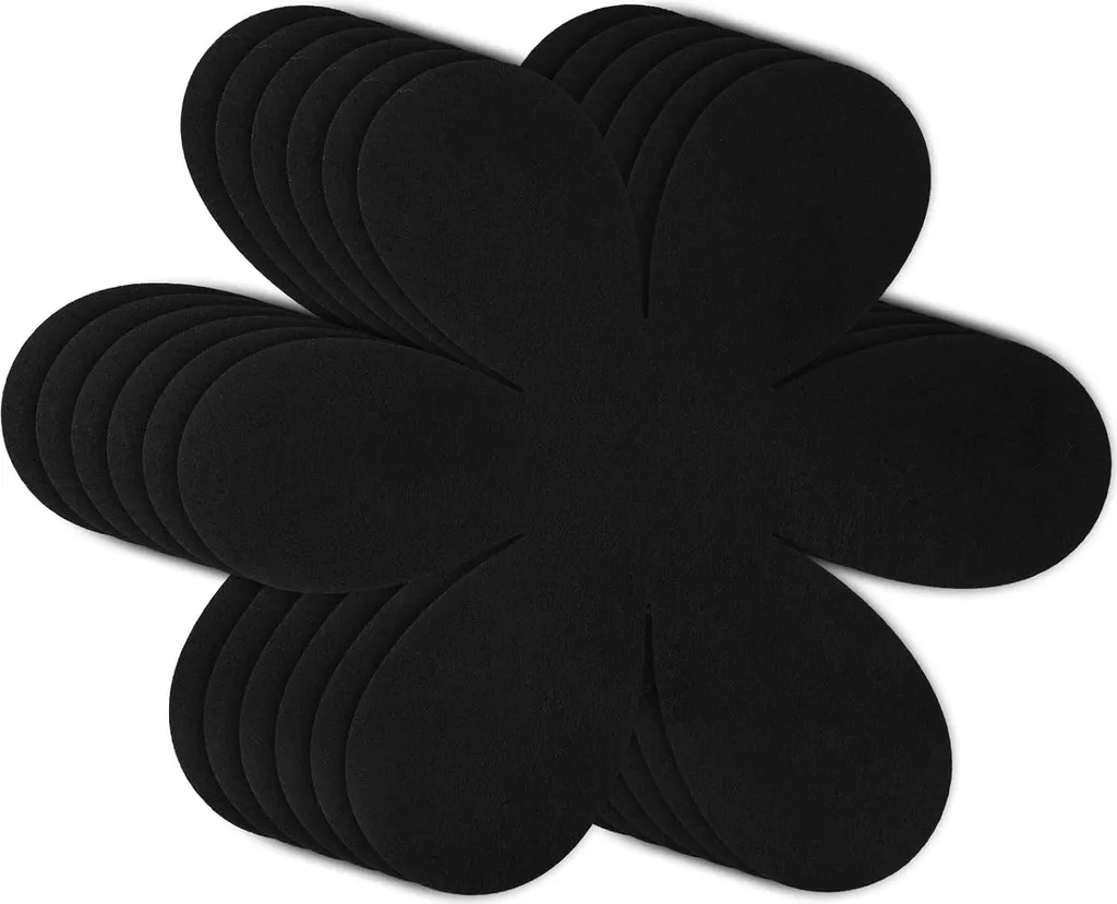 Markenlos Pack of 6 pan protectors for stacking 32 cm larger, thicker cooking pot dividers