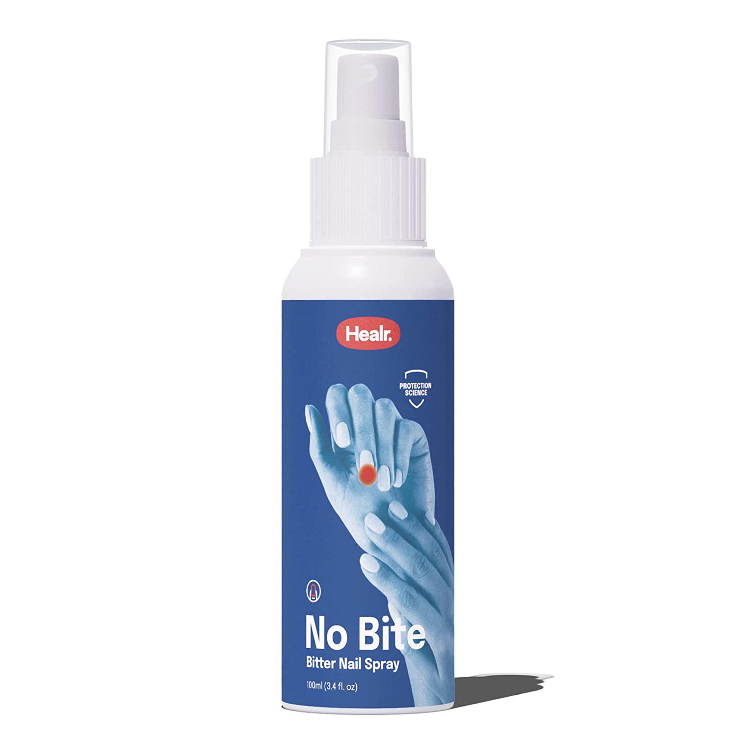 HEALR Bitter Nail Spray - 100 ml - Effective Against Nail Chewing, Anti Fingernails Chewing, Nail Chewing Stop, Thumb Sucking, Alternative to Nail Polish