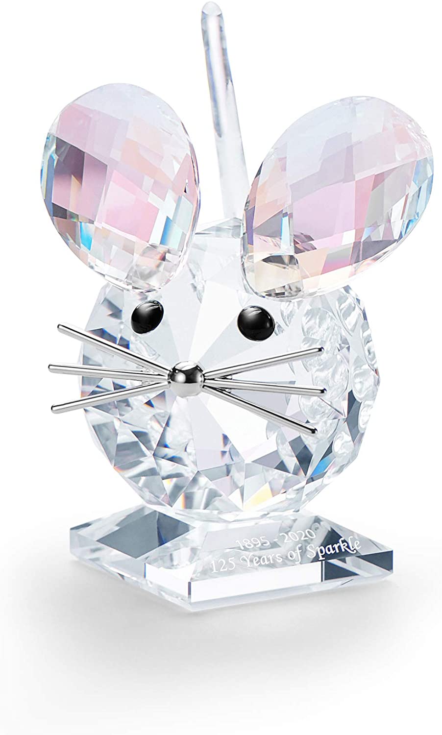 Swarovski Anniversary Mouse, Crystal, Clear, 7.1 cm