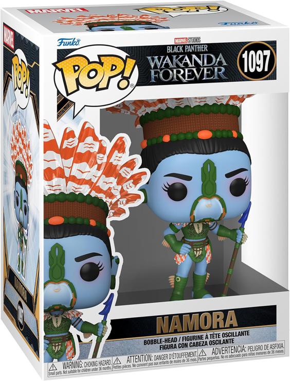 Funko Pop! Marvel - Black Panther: Wakanda Forever - Namora - Vinyl Collectible Figure - Gift Idea - Official Merchandise - Toys For Children and Adults - Movies Fans