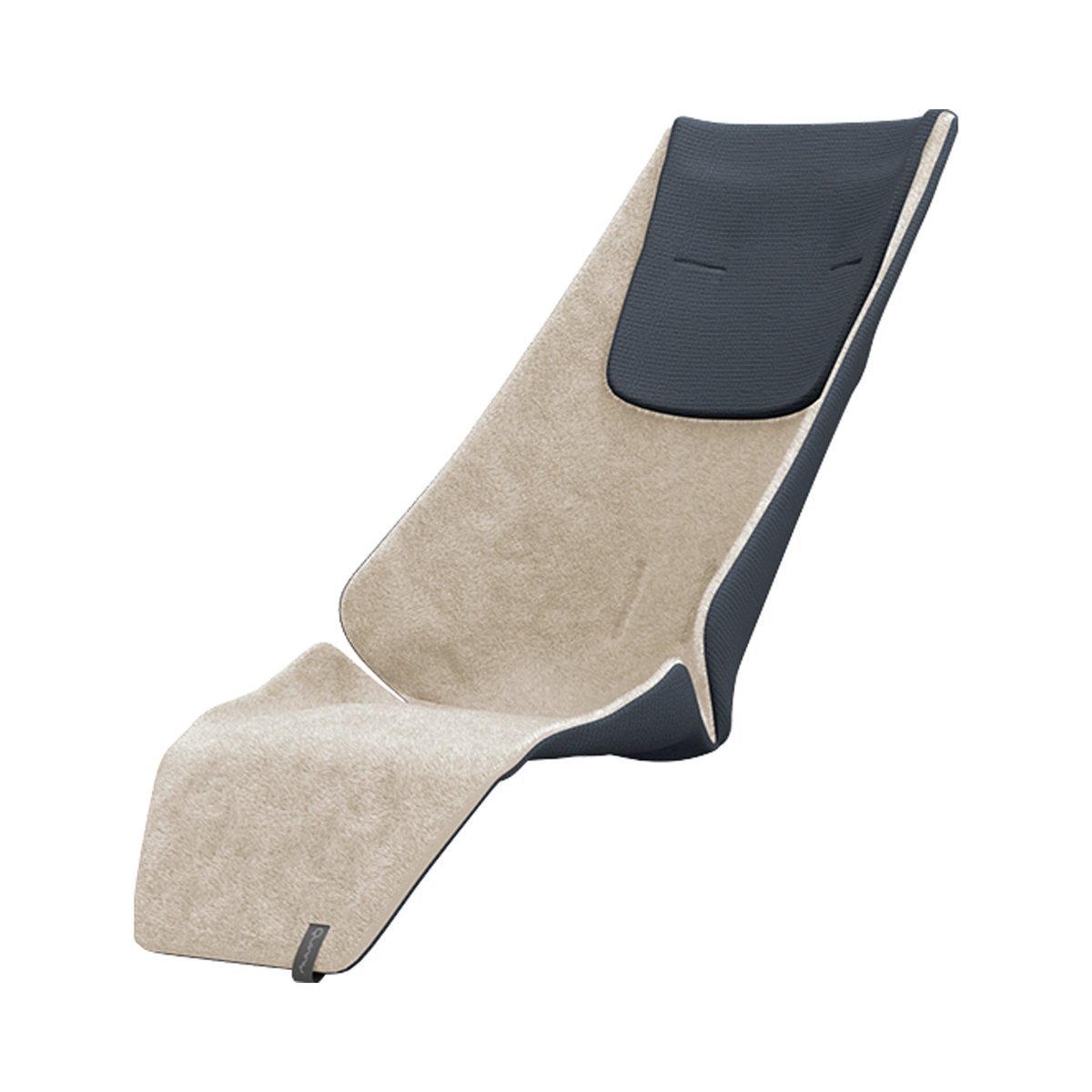 Quinny Pram Seat Cushion, High-Quality and Cuddly Soft Winter Seat Cushion, Can Be Used for Quinny Pushchairs Zapp Flex, Zapp Flex Plus and Zapp Xpress, Beige