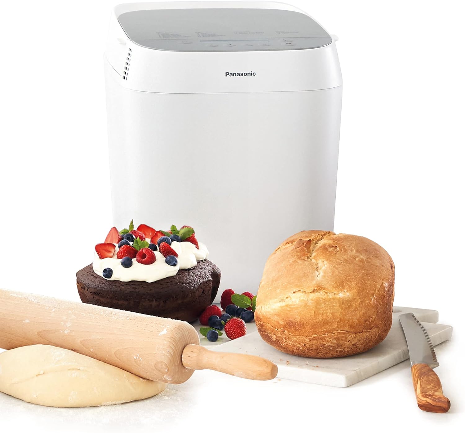 Panasonic Bread Maker (Croustina Bread Machine, 18 Programs, Bread Maker Machine Gluten Free, Bread Maker Test Winner 2018)