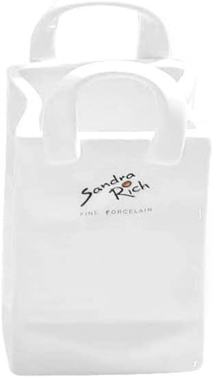 Sandra Rich Porz. Vase 14 cm 7042 White – 14