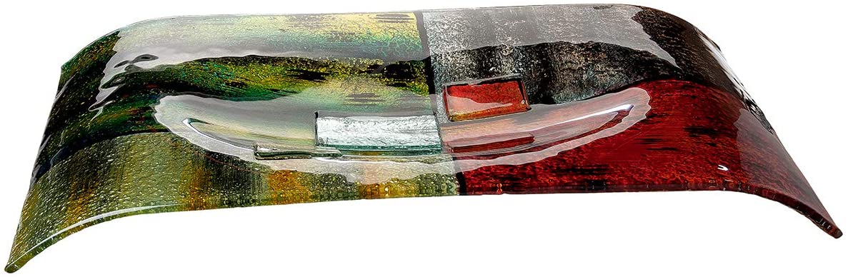 GILDE GLAS art Bowl - Gifts for Women - Decorative Living Room W 56 cm