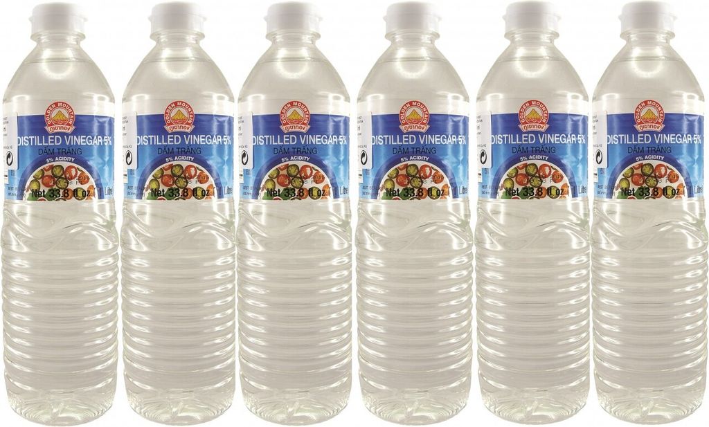 [6x 1000ml] GOLDEN MOUNTAIN Spirit Vinegar, 5% Acidity / Distilled Vinegar