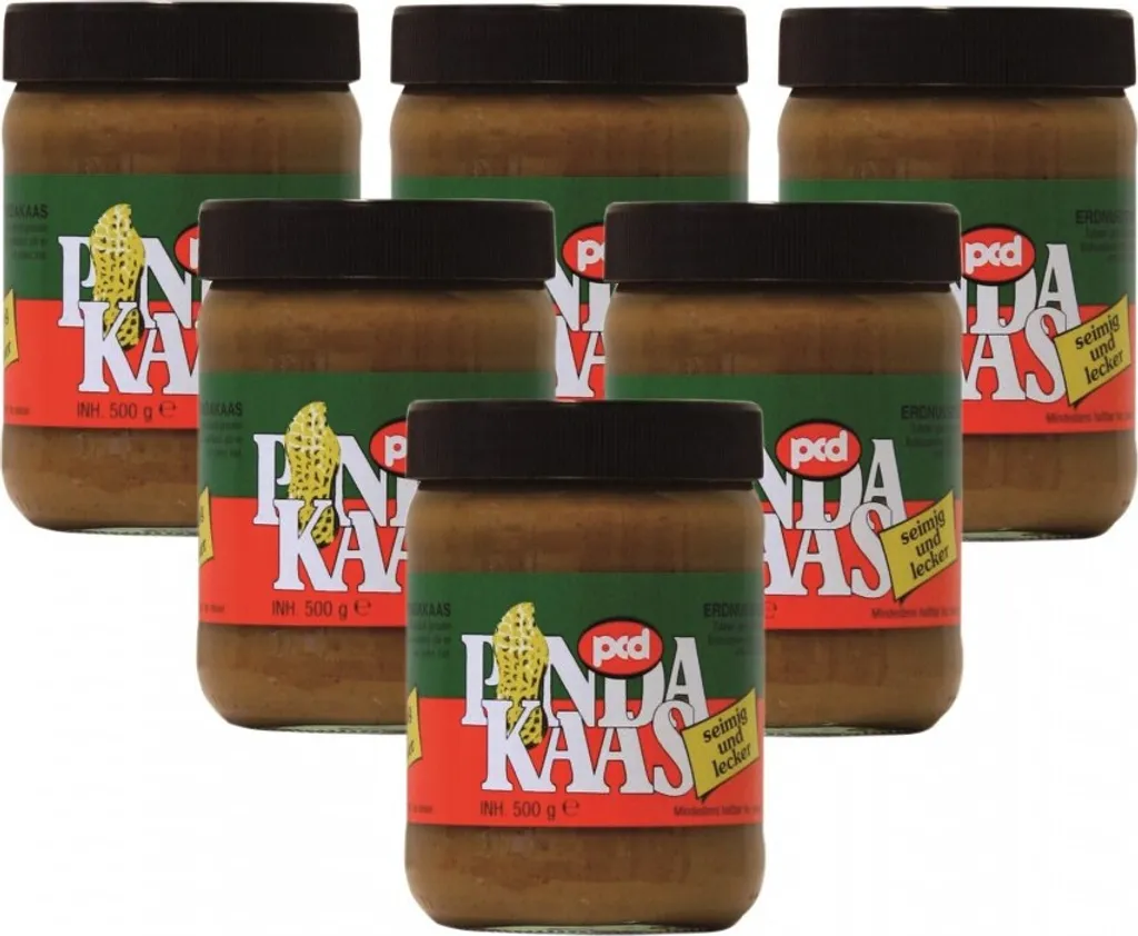 Swartberg [ 6 x 500g ] pcd PINDAKAAS Peanut Paste / Peanut Butter