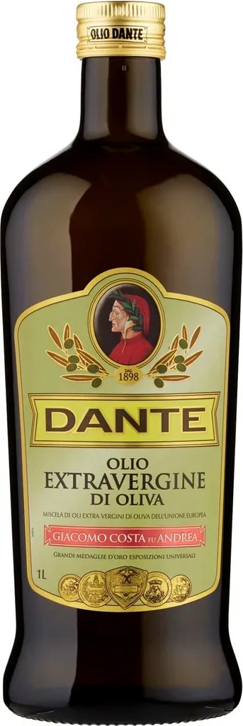 6x Dante G. Costa olio extravergine di oliva Italy Extra virgin olive oil 1lt 6000 ml