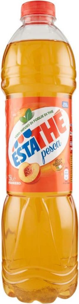 6x Ferrero Pesca Iced Tea PET 1.5 L ESTATHE Tea The Refreshing 9000 ml