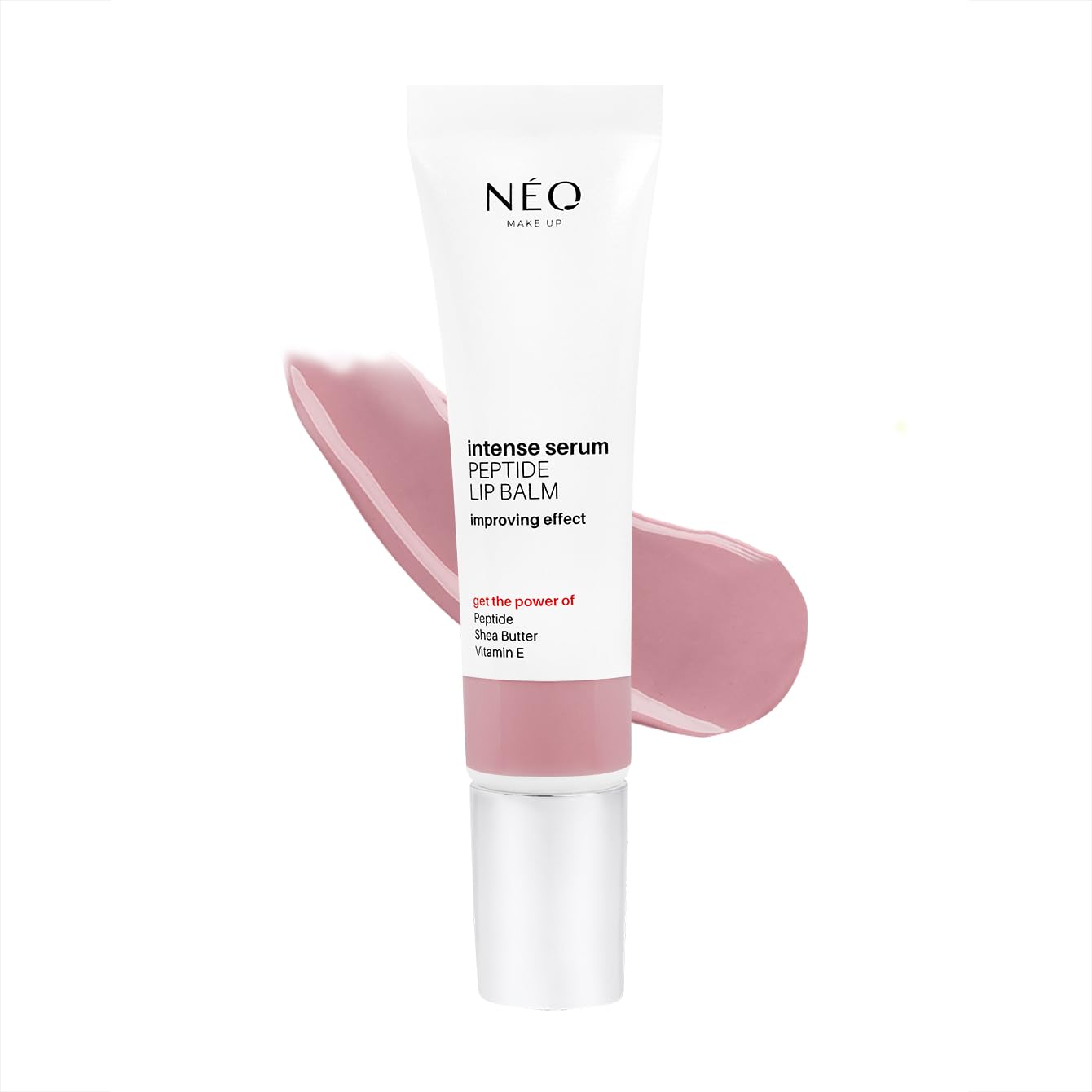 NEO MAKE UP Peptide Lip Balm 10 ml - Pink - 02 Perfect Rose - Lip Balm - Lip Care - Beauty - Lip Plumper - Lips - Peptides - Lip Balm - Lip Balm - Lips Enlarge