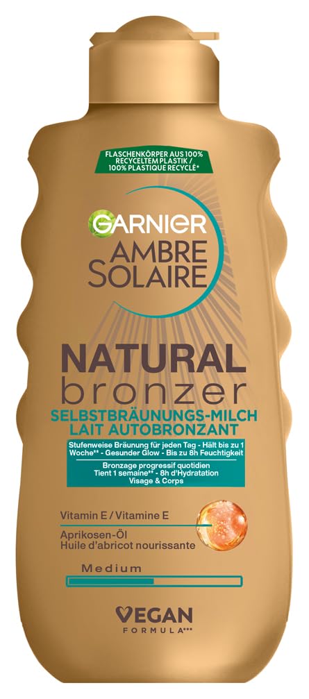 Garnier Ambre Solaire Natural Bronzer Self-Tanning Lotion