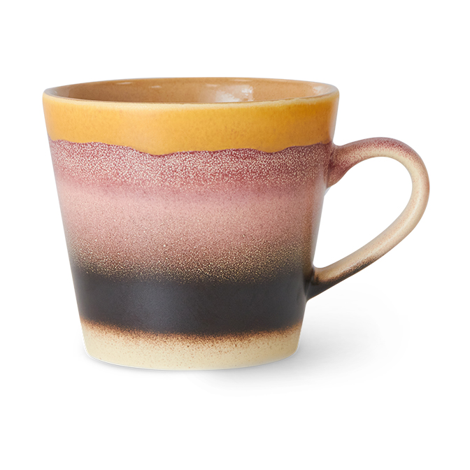 HKliving 70s Cappuccino Cup 33 cl