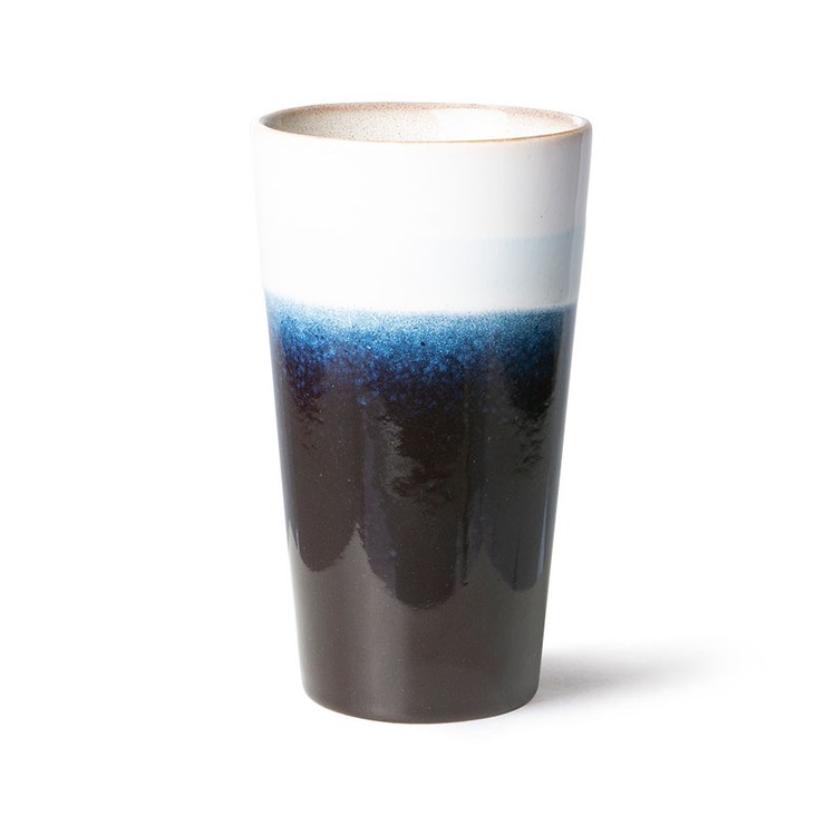 HKliving 70s ceramics latte cup 28 cl 13 cm