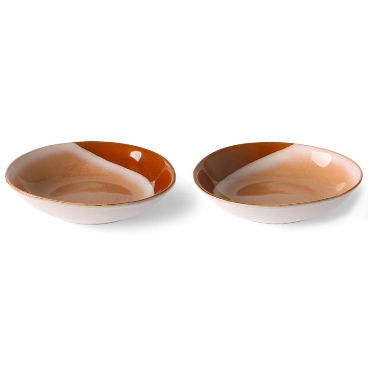 hk-living 70S Curry Tray 21.7 X 21Cm 2-Pack