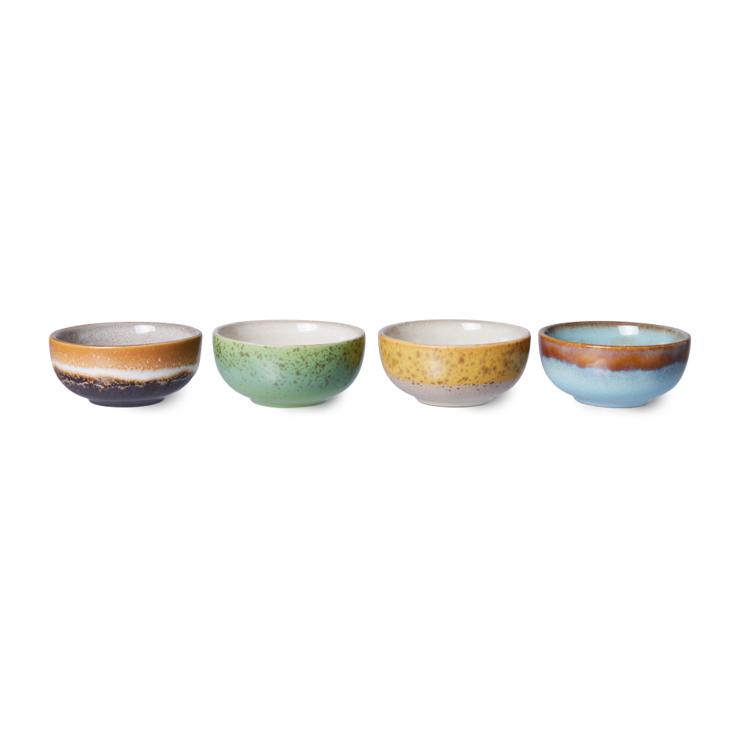 hk-living 70s small bowl of 4 packs