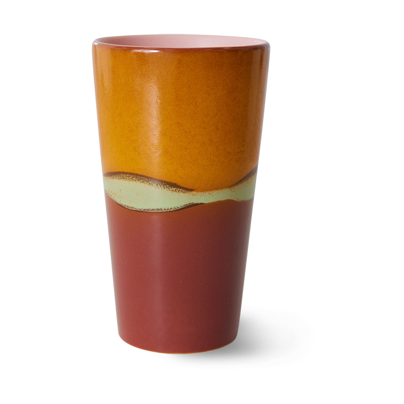 HKliving 70s Latte Cup, Multi
