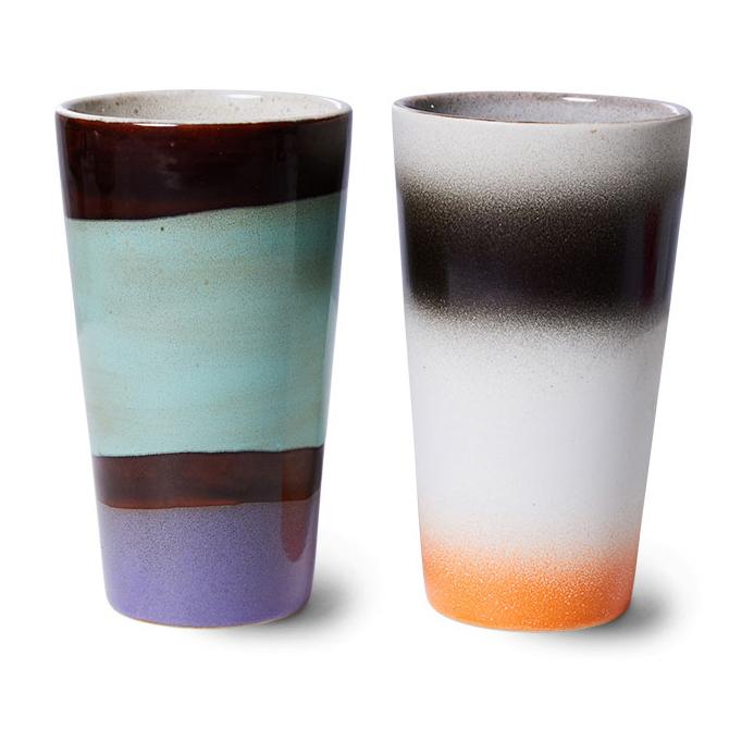 hk-living 70s latt cup 28cl 2 parts