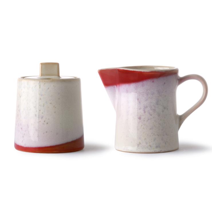 hk-living 70S Milk Jug And Sugar Bowl