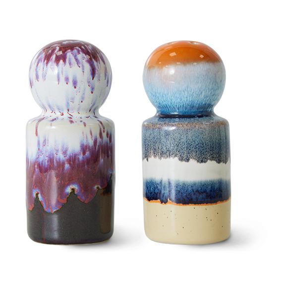 HKliving 70s salt and pepper shaker