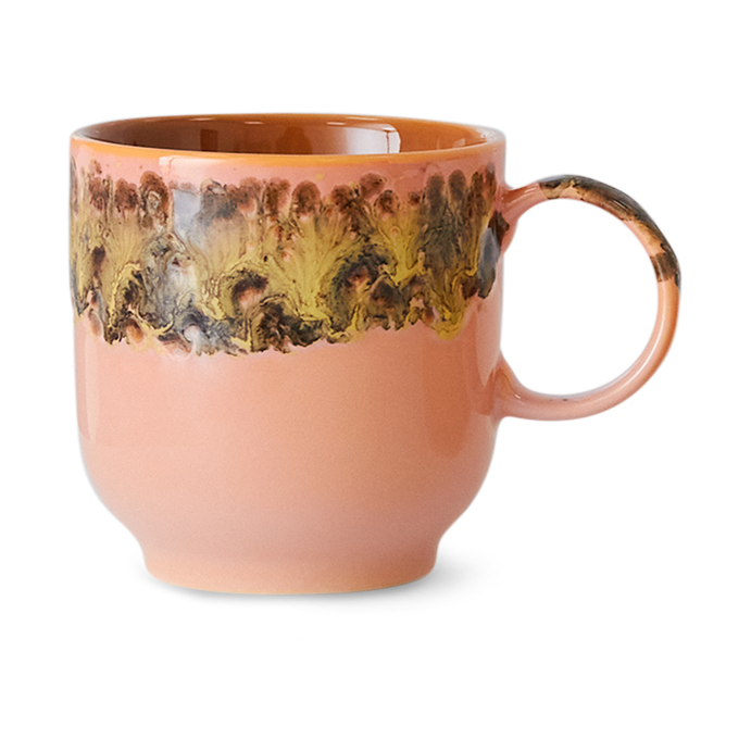 HKliving 70s Mug 25 cl, Lush