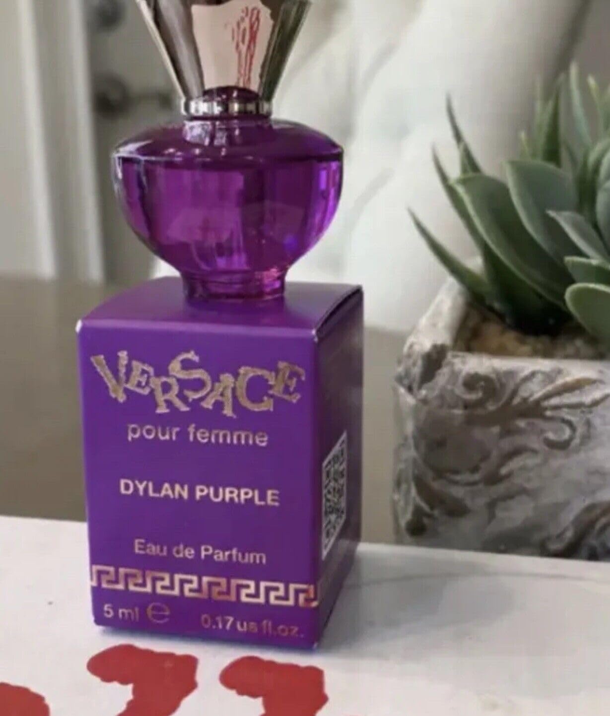 Versace Dylan Purple Women Eau De Parfum 5 ml