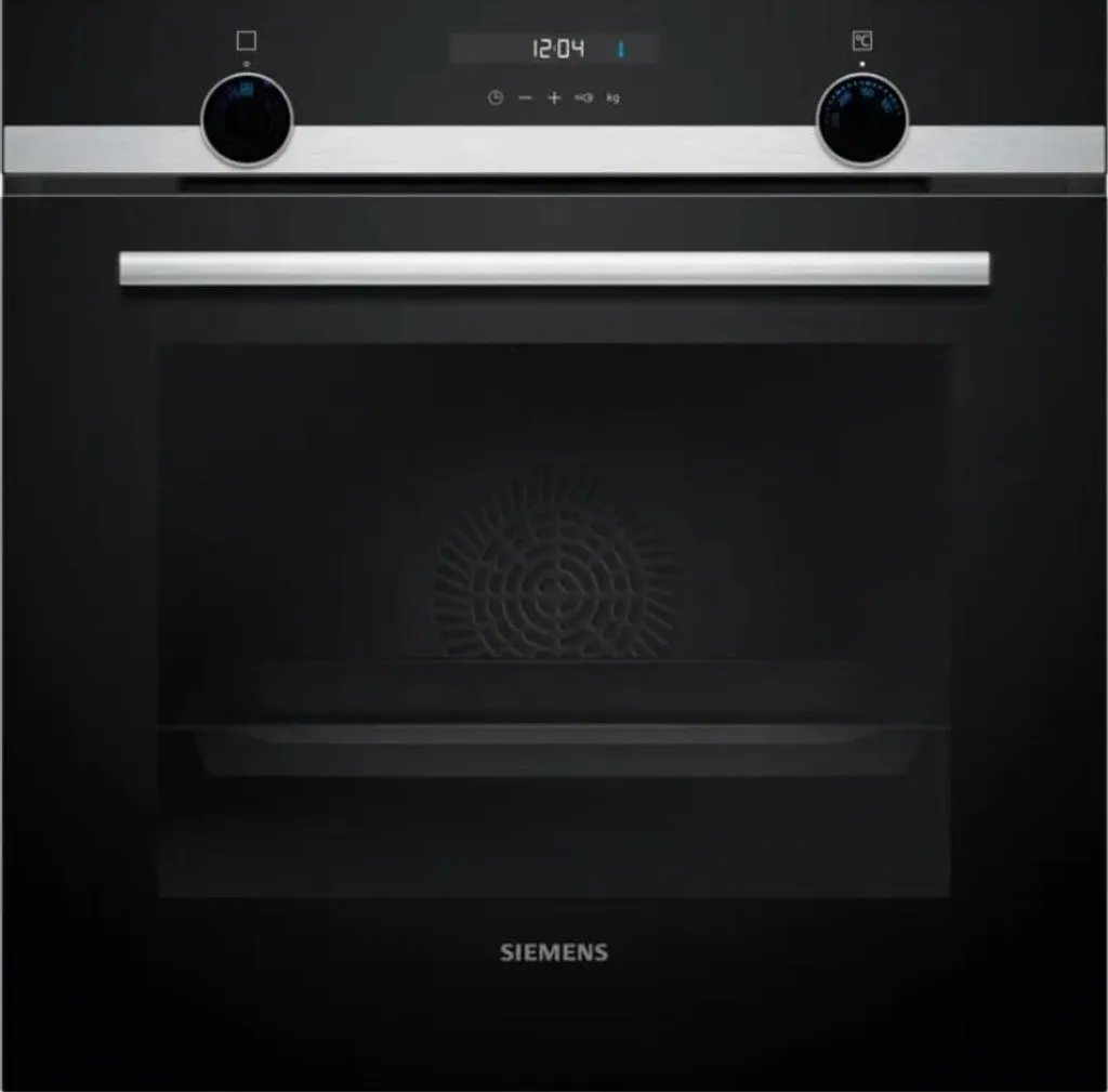 71-liter, 60 cm wide multifunctional built-in oven made of stainless steel Siemens HB557GBS3F