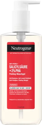 Neutrogena Anti pimple peeling cleanser AHA/PHA/BHA, 200 ml