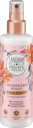 Langhaarmadchen Light combing spray Wild Heart, 200 ml