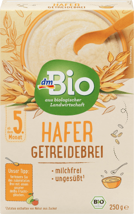 dmBio Cereal porridge oats from the 5th month, 250 g
