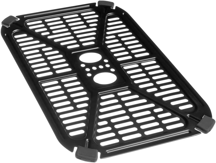 Russell Hobbs Grill Plate Right with Rubber Feet for Hot Air Fryer [For SatisFry Airfryer 9L 27681-56] for Crispy Crispy Results, Dishwasher Safe, Replacement Part, Accessories N700761