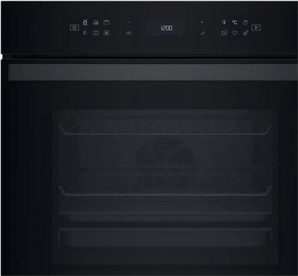 73-liter multi-function built-in oven (60 cm) with pyrolytic self-cleaning, black Whirlpool WOI68PT1SBAF