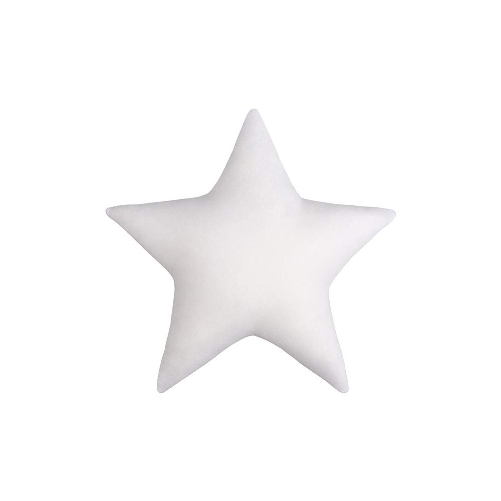 LULANDO BF00000185 Star Cushion, Set of 3, Dreamy Cushion Set, Cotton Cushion for Children in Three Colours, Unique Children\'s Room Decoration, Soft Cuddly Cushion (Grey)