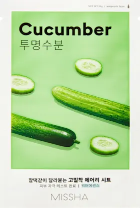 Missha Sheet mask Cucumber, 19 g
