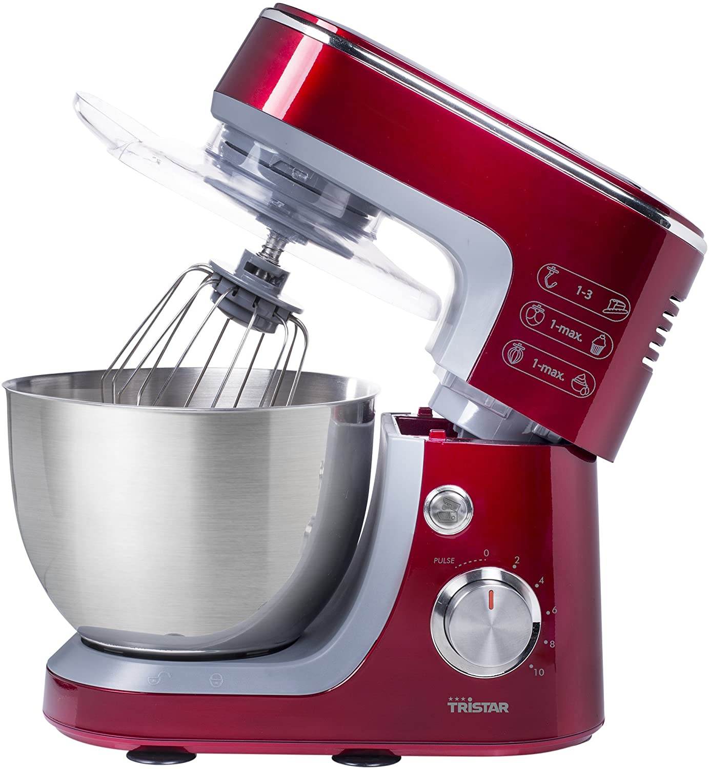 Tristar MX 4181 Food Processor, red